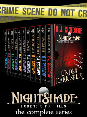 cover image of NightShade Forensic FBI Files